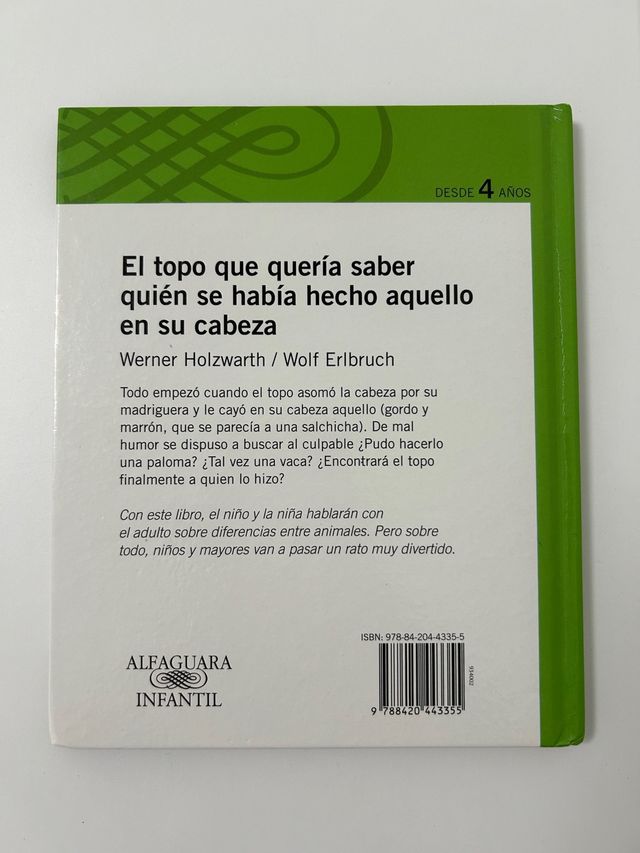 EL TOPO QUE QUERIA SABER QUIEN SE HABIA HECHO A...