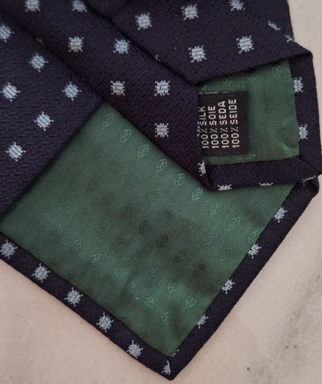 Cravatta blu Andrew's Ties - Uomo