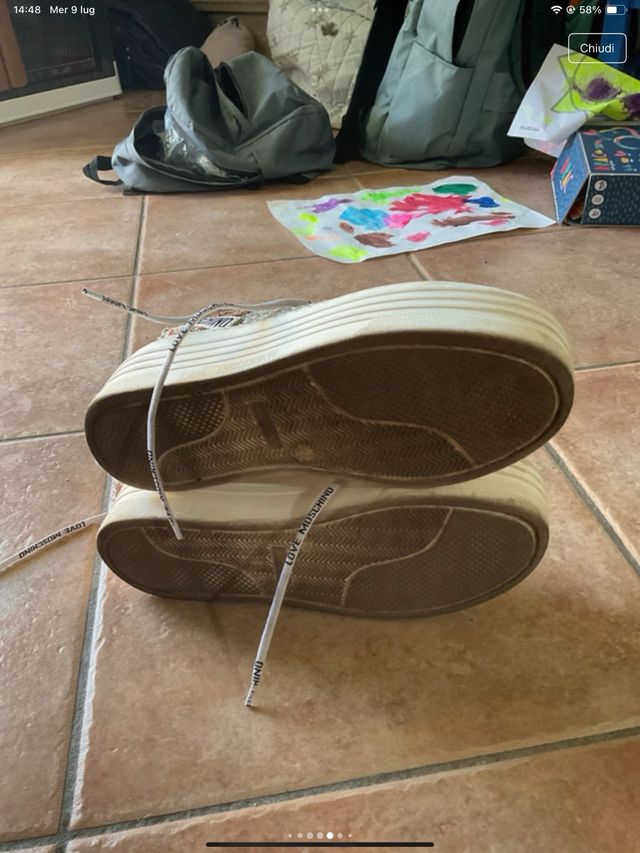 Love Moschino Scarpe Glitter 37 buono stato