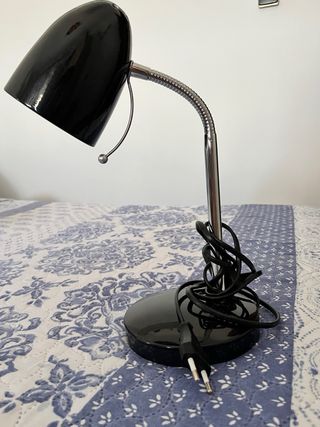 Lampara escritorio negra