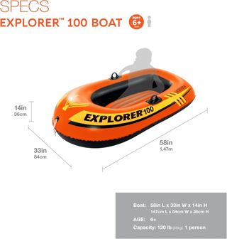 Canotto Intex Explorer 100
