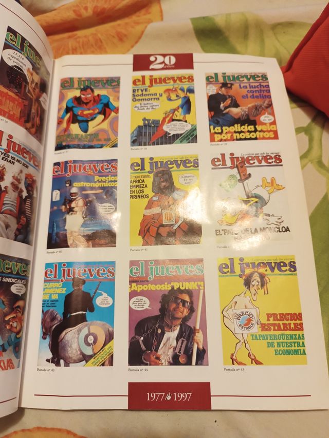 29 años portadas 1977 a 1997