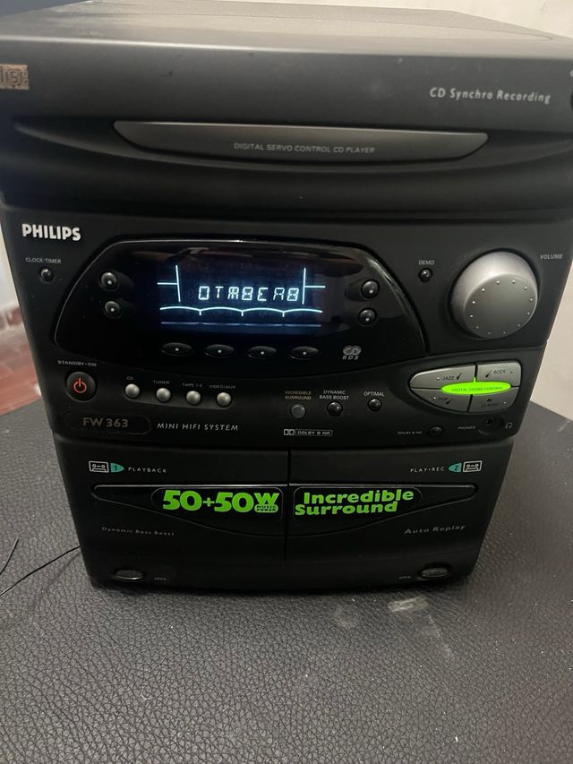 Stereo Philips FW363 - 2x50W