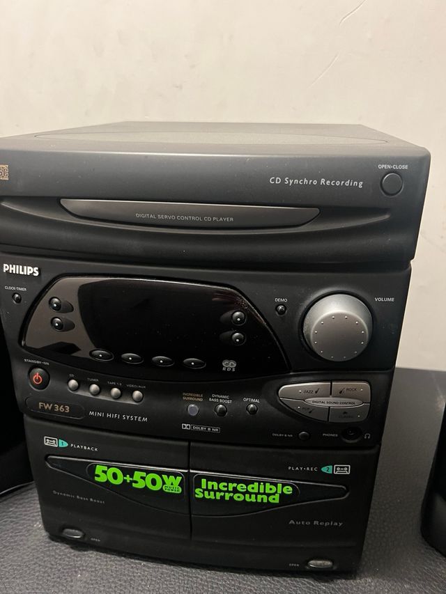 Stereo Philips FW363 - 2x50W