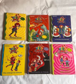Pack libros Kika Superbruja 
