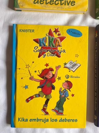 Pack libros Kika Superbruja 