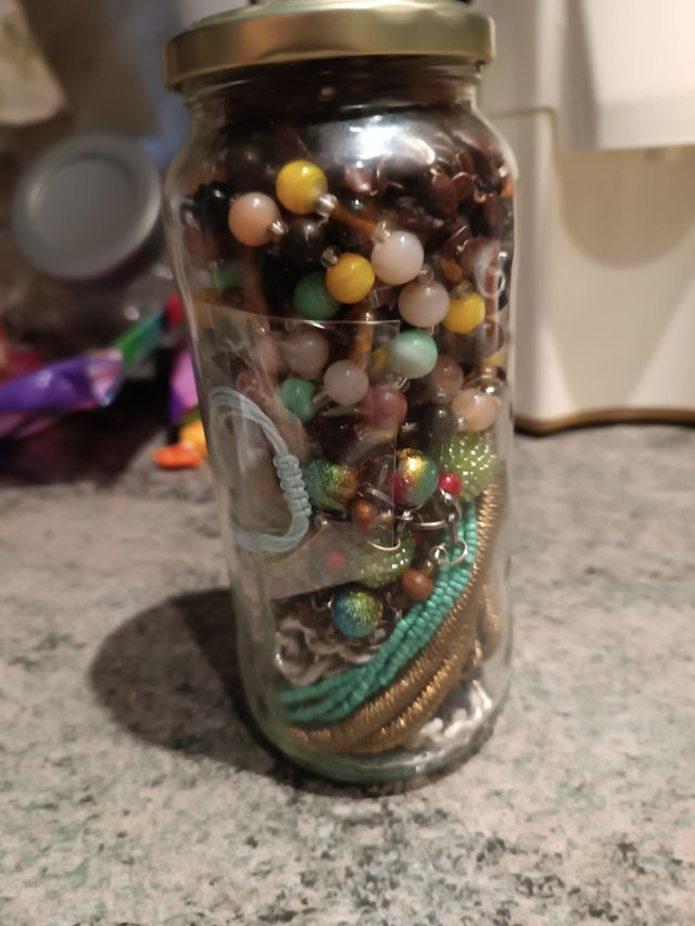 Lote bisutería multicolor