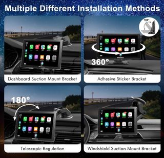 Pantalla Carplay Coche 9" para A-pple y Android
