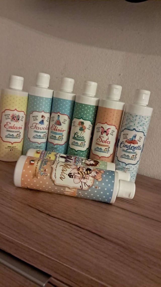 Profumi bucato - Set 8 flaconi