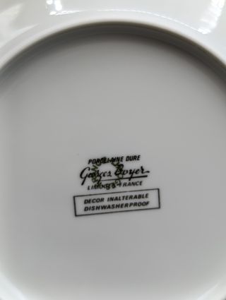 Vajilla porcelana Limoges