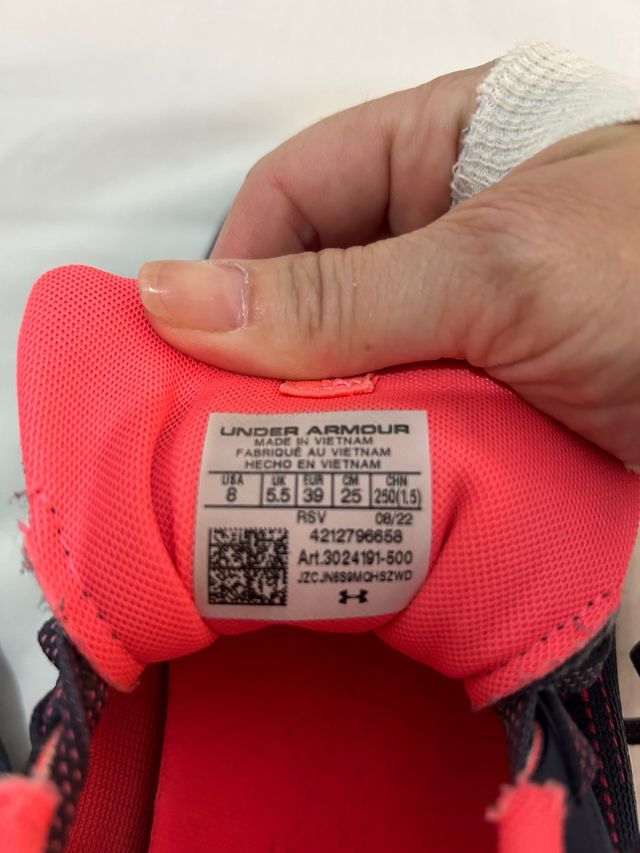 Zapatillas Under Armour Mujer 39