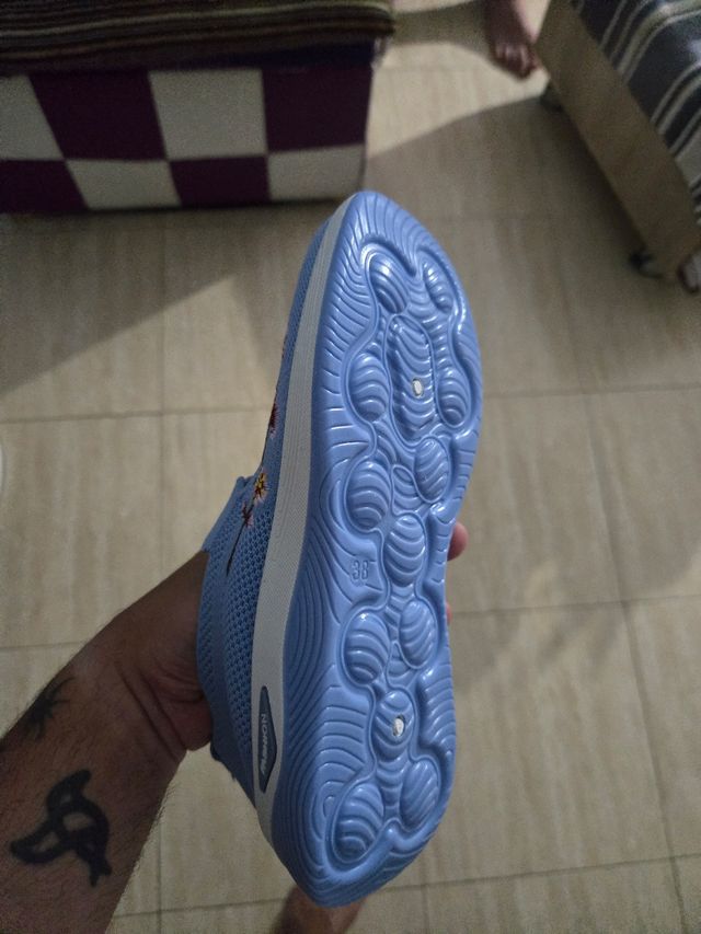 Zapatillas Mujer Azul - cómodas