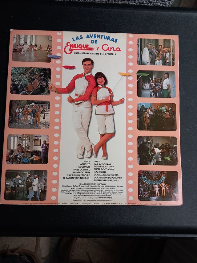 Banda Sonora Las Aventuras de Enrique y Ana