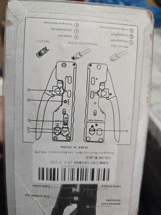 Crimpadora Modular RJ45 Cat5/6/7