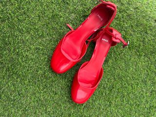 Bailarinas Mango rojas, talla 40