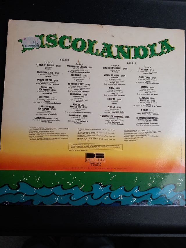 Vinilos infantiles vintage