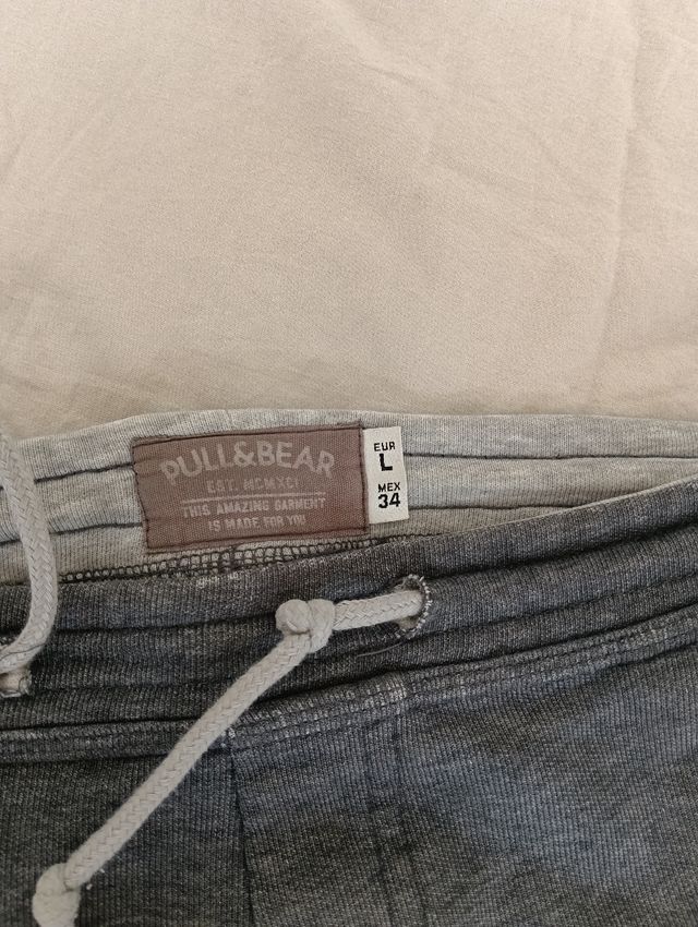 Shorts Grises - Pantalones Cortos