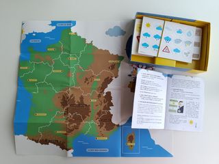 Juego educativo francés "Quel temps fait-il?"
