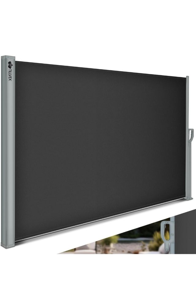 Toldo lateral extensible jardín 180x400 Tillvex