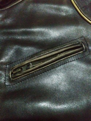 Chaqueta Redskins negra vintage