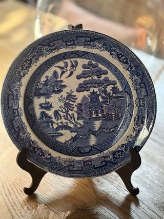 2 Piatti Blue Willow