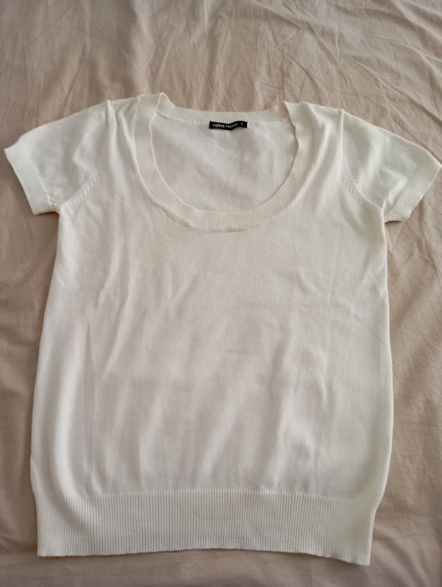 Camiseta Lefties Femme blanco - Talla L