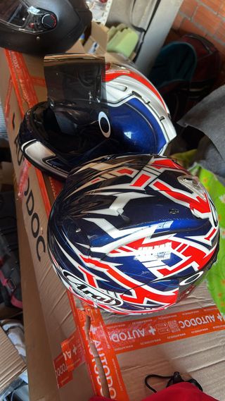 2 Cascos Arai RX7 Corsair talla S