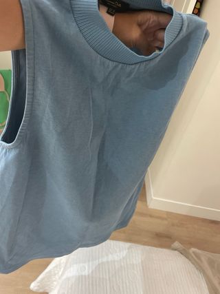 Camiseta Massimo Dutti XS azul