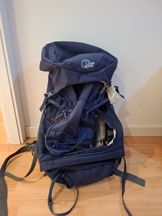 Mochila Lowe Alpine Sirac P trekking azul 50L