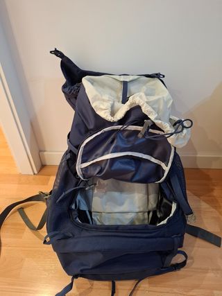 Mochila Lowe Alpine Sirac P trekking azul 50L