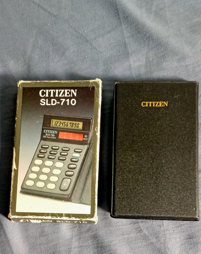 CITIZEN SLD-710 Calculadora Retro