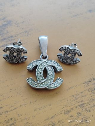 Conjunto Joyería Plata 925 Vintage
