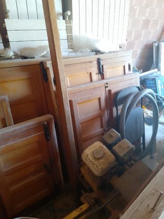 Ventana madera antigua