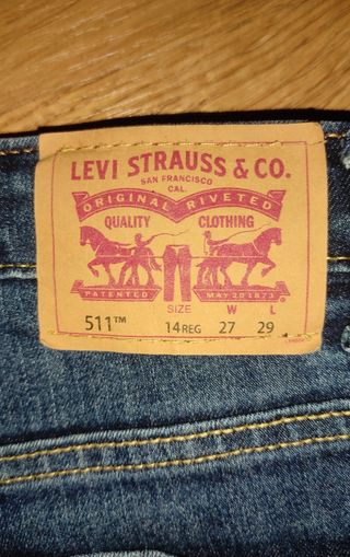 Pantalón Vaquero Levi's 511
