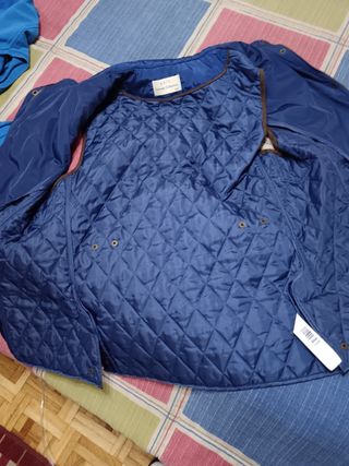 Chaleco acolchado azul 2XL
