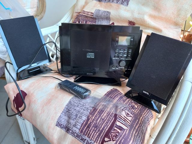 Minicadena DISC negra