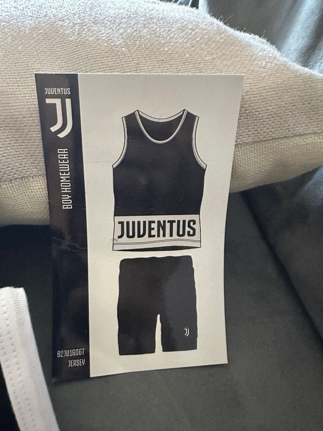 Pigiama Juventus bimbo - nero