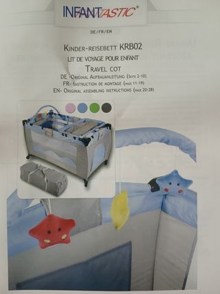 Cuna de viaje Infantastic KR802