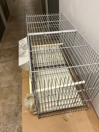 Jaula cría pájaros 60cm