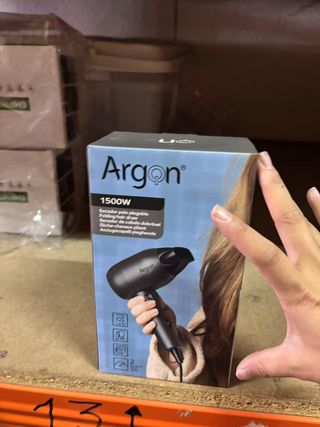 Secador pelo Argon 1500W plegable
