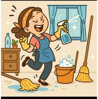 Servicio de limpieza .