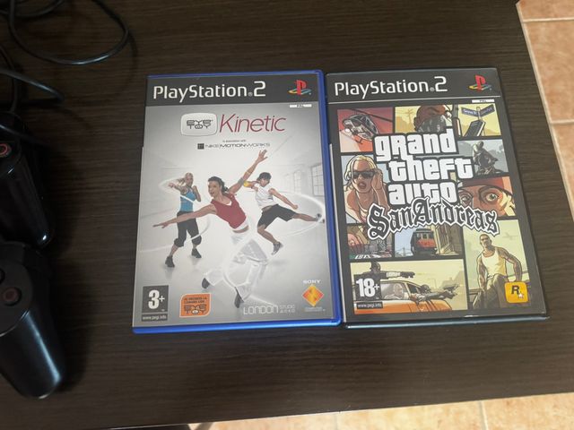 PS2 (PlayStation 2) + EyeToy + Juegos