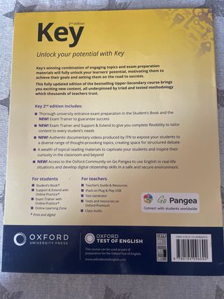 Key to Bachillerato 1. Student's Book. 2 Edition