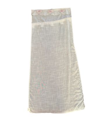 Coppia di tende per finestra 125 cm x 49 cm Tenda