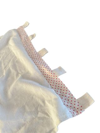 Coppia di tende per finestra 125 cm x 49 cm Tenda