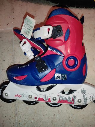 Patines Oxelo Play 3 ruedas 28-30