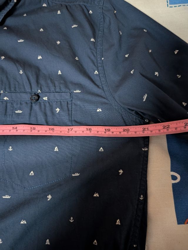 Camisa Jack&Jones azul marino - Talla L