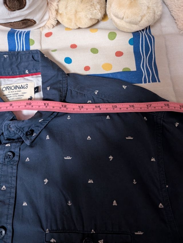 Camisa Jack&Jones azul marino - Talla L