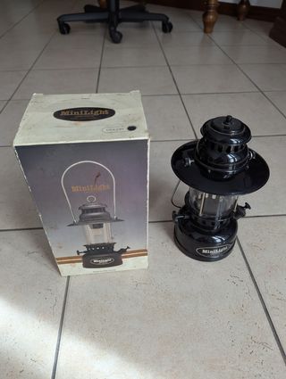 MiniLight - Lampada a batteria stile Vintage Nera