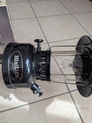 MiniLight - Lampada a batteria stile Vintage Nera
